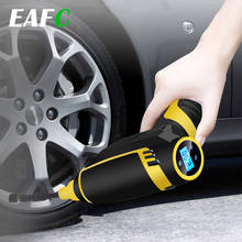 Компрессор для шин EAFC, воздушный насос для автомобильных шин 12 В, беспроводной ручной компрессор для авто, мотоциклов, велосипедов 2024 - купить недорого