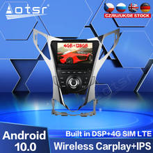 4G 128G Carplay Android Radio GPS Navigation For Hyundai AZERA Grandeur Car Multimedia DVD Video Player Audio Stereo Unit Screen 2024 - buy cheap