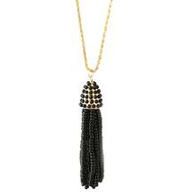 Long Dangle Seed Beads Tassel Pendant Necklace Summer Bohemia Fridge Necklace Women Fashion Jewelry Wholesale 2024 - buy cheap
