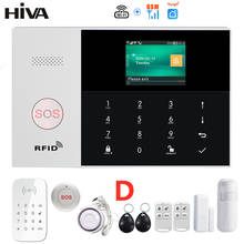 PG-105 Wireless WIFI GSM Home Security Alarm System Tuya Smart Life APP with Motion Sensor Keypad SOS Compatible Alexa & Google 2024 - buy cheap