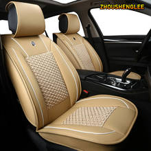 ZHOUSHENGLEE 1 pcs car seat cover For jaguar xf f pace f-pace xj xe f-type xk e-pace i-pace car protector seats 2024 - buy cheap