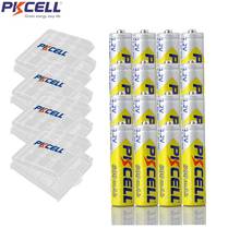 16Pcs PKCELL AA Rechargeable Battery 1.2V NIMH 600mah Rechargeable Battery With 4Pcs Battery Holder Plastics Boxes 2024 - buy cheap