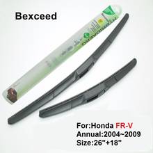 Hybrid Wiper Blade for Honda FR-V 26"+18" Bexceed of Rubber Car Windshield 2004 2005 2006 2007 2008 2009 2024 - buy cheap