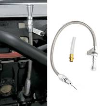 PT303 TH400 Flexible Transmission Dipstick Stainless Steel Dipstick Fit for Chevy TH400 400 Turbo 400 Transmission 2024 - купить недорого