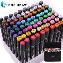 Touchnew 10/36/48/72/108/168 Art Markers Set Dual Tips Artist Sketch Oil Alcohol Based Markers for Animation Illustration Sketch 2024 - buy cheap