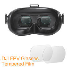 Sunnylife, película de vidro temperado, combo para dji fpv, óculos, v2, película protetora para dji fpv, acessórios combo de drone 2024 - compre barato