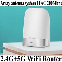 Antenas de matriz com firmware queixo sem fio, roteador wi-fi 802.11ac 2183mbps dual band gigabit ac2200, portas 5*100mbps 2024 - compre barato