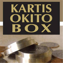 Kartis caja Okito (versión de los EE. UU.) Cuerda de descanso de precisión, ilusión de primer plano, accesorio, mentalismo, moneda, apariencia de vainilla, Magia 2024 - compra barato