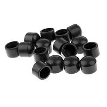 MagiDeal 16 Pieces - Table Football Rod Cover End Caps - Soccer Foosball Machine Rubber Caps  Accessories 2024 - buy cheap