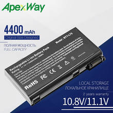 Apexway 11.1V 6 Cells laptop battery For MSI CX620 A6205 CX500 CR630 CX623 CR610 CR700 BTY-L74 BTY-L75 4400 mAh 2024 - buy cheap