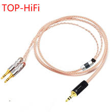 TOP-HiFi 2.5/3.5/4.4mm Balanced Single Crystal Copper Headphone Upgrade Cable for MDR-Z7 Z7M2 MDR-Z1R AH-D600 D7100 D7200 D9200 2024 - buy cheap