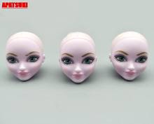 Мягкая пластиковая головка для куклы Monster High, головки для 1/6 BJD, кукла монстра, макияж, лысый, голова куклы, без аксессуаров для волос, детские игрушки 2024 - купить недорого