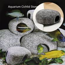 Stione tanque de peixes 6 peças, decoração de pedra para aquário, pedra de enfeite, lagoa de cerâmica, camarão, criação 2024 - compre barato