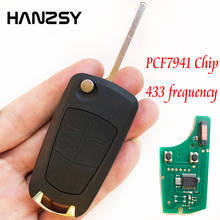 2 buttons 433MHz Remote Key for Opel/Vauxhall Corsa D 2007-2012 & Meriva B 2010-2013 G1-AM433TX ID46 Chip PCF7941 Car key 2024 - buy cheap