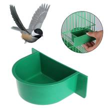 Bird Feeder Water Food Feeding Parrot Cage Plastic Bowl Pigeon Drinking Device 2024 - buy cheap