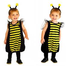 Disfraz de abeja de bebé para niños, disfraz de Halloween, fiesta de carnaval, mariquita, insectos, abejas, actuación escolar 2024 - compra barato