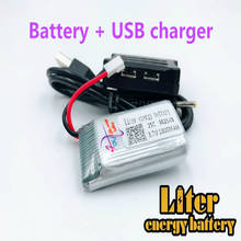 902540 3.7V 1000mAh Battry Syma X5C X5SC X5SW M68 X5HC X5HW X400 X800 four-axis Model aircraft 3.7V Lipo battery + USB Charger 2024 - buy cheap