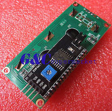 1 pcs I2C tela Azul IIC TWI SPI Interface Serial 1602 Módulo LCD 2024 - compre barato