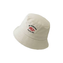 Men Women Embroidery Cotton Bucket Hat Hip Hop Fisherman Panama Hats Outdoor Summer Casual Harajuku Cap Unisex Foldable Sun hat 2024 - buy cheap