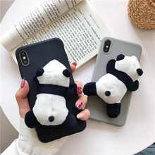 3D Toys Cartoon Panda Soft TPU Case For Huawei Honor 8 9 10 lite V10 V20 8C 10i Play P Smart Plus 2019 Z Y5 Y6 Y7 Y9 2018 2017 2024 - buy cheap