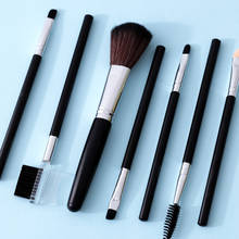 7pcs Makeup Brushes Tool Set Cosmetic Powder Eye Shadow Foundation Blush Blending Beauty Make Up Brush Maquiagem 2024 - buy cheap