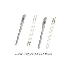 10 Pcs Tattoo Microblading Eyebrow Skin Marker Pen 1mm 0.7mm Eyebrow Tattoo Pen- Microblading Surgical Skin Thick Thin Marker 2024 - buy cheap
