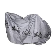 Серый чехол для мотоцикла, Пылезащитный Водонепроницаемый чехол для защиты от дождя, пальто для велосипеда, скутера 2024 - купить недорого