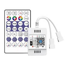 Controlador de música LED para el hogar, cinta de luz a todo color con píxeles, WIFI, DC5V-24V, WS2811 2024 - compra barato