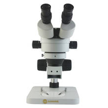 Sunshine-microscopio estéreo para reparación de teléfonos móviles, microscopio Industrial para soldadura de inspección PCB, zoom SZM7045-B1 1:6, 4, 7X-45X 2024 - compra barato