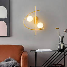 Postmodern LED Wall Lamp Luxury Bedroom Bedside Living Room Wall Light Creative Nordic Study Room Staircase Aisle G9 Sconce Lamp 2024 - buy cheap