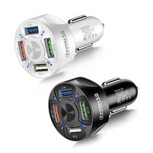 4 Ports 3 USB Car Charger Quick Charge 3.0 Universal Fast Charging in car 4 Port Mobile Phone Charger 2024 - buy cheap