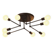 Multi Heads Ceiling Lights Led Ceiling Lamp Retro Industrial Luminaria Personality Lamparas For Living Room Restaurant Bar Cafe 2024 - buy cheap