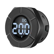 DC Digital Voltmeter Round LCD Display 0-300V Car Voltage Monitor Volt Panel Meter PZEM-019V 2024 - buy cheap