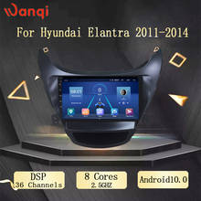 9 дюймов Android 8,1 автомобильный dvd gps навигация для Hyundai Elantra 2011-2014 Корейская версия мультимедийная система 2024 - купить недорого