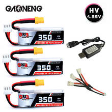 GAONENG GNB 2S 7.6 V 350mAh 50C/100C HV Lipo battery XT30 plug and USB Charger For RC FPV Racing Drone Spare Parts Accessories 2024 - buy cheap