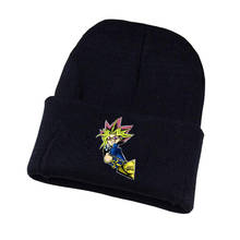 anime  Yu Gi Oh Knitted hat Cosplay hat Unisex Print Adult Casual Cotton hat teenagers winter Knitted Cap 2024 - buy cheap