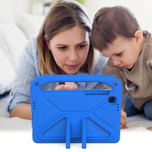 For samsung tab a7 case SM-T500 Shock Proof EVA full body for kids Handle stand tablet cover for samsung case 2024 - купить недорого
