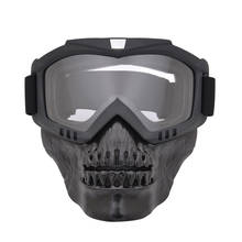 Shockproof CS War Game Paintball Skull Mask with Goggles Outdoor Hunting Shooting Mask Explosion Proof Military Tactical Mask 2024 - buy cheap