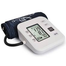 Monitor automático de presión arterial para el brazo, medidor de pulso, ritmo cardíaco, tonómetro, esfigmomanómetros con pantalla LCD grande 2024 - compra barato