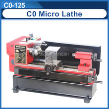 4" x 6" Micro Metal Lathe 150W motor+125mm working length DIY Lathe SIEG C0 Mircro metal turning machine 2024 - buy cheap
