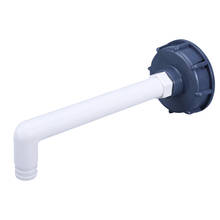 Adaptador de plástico IBC para tanque de agua, repuesto de conector de manguera de jardín, 1/2, 3/4, 1 pulgada, SMR88, novedad 2024 - compra barato