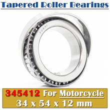 345412 Steering Head Bearing 34*54*12 mm ( 1 PC ) Tapered Roller Motorcycle Bearings 2024 - buy cheap