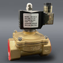 электромагнитный клапан клапан электромагнитный Клапан клапан для воды Электроклапан DC12V DC24V AC220V 110V ,1/4" 3/8" 1/2" 3/4" 1" 2" 2024 - купить недорого