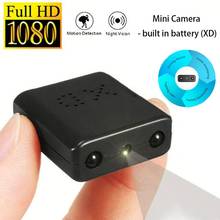 XD Mini Camera 1080P Full HD Surveillance Camcorder Infrared Night Vision Cam One-key Motion Detection DV Cam Built in Battery 2024 - buy cheap
