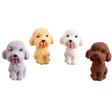 4pcs/lot Cute Mini Dog Eraser Cartoon Animals Pet Rubber Eraser Stationery School Supplies  Kids Gifts 2024 - buy cheap