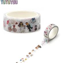 PC276  Wedding Tapes DIY  Painting paper Masking tape Decorative Adhesive Tapes Scrapbooking Stickers 2024 - buy cheap