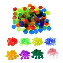 100pc/ 19mm Creative Gift Accessories Plastic Poker Chips Bingo Markers Token Fun Family Club Game Toy 2024 - buy cheap