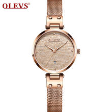 OLEVS Роскошные Кварцевые модные женские часы Топ бренд жизни водонепроницаемые повседневные женские часы Montre Femme наручные часы Reloj Mujer 2024 - купить недорого