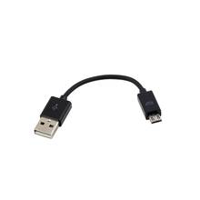 Cabo usb 2.0 a para micro b universal, cabo de sincronização de dados para celular, pc, notebook, novo, macho para macho 2024 - compre barato