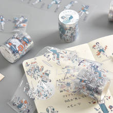 Diario creativo DIY decoración Washi Tape, cintas adhesivas, pegatinas para álbum de recortes, suministros de papelería 024080 2024 - compra barato